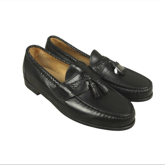 Allen Edmonds Maxfield Black Leather Tassel Loafers Size 11 NEW Dress Shoes main image 8